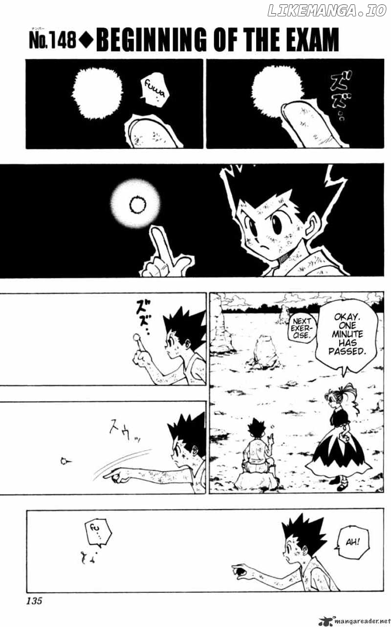 Hunter x Hunter, Chapter 148 image 01
